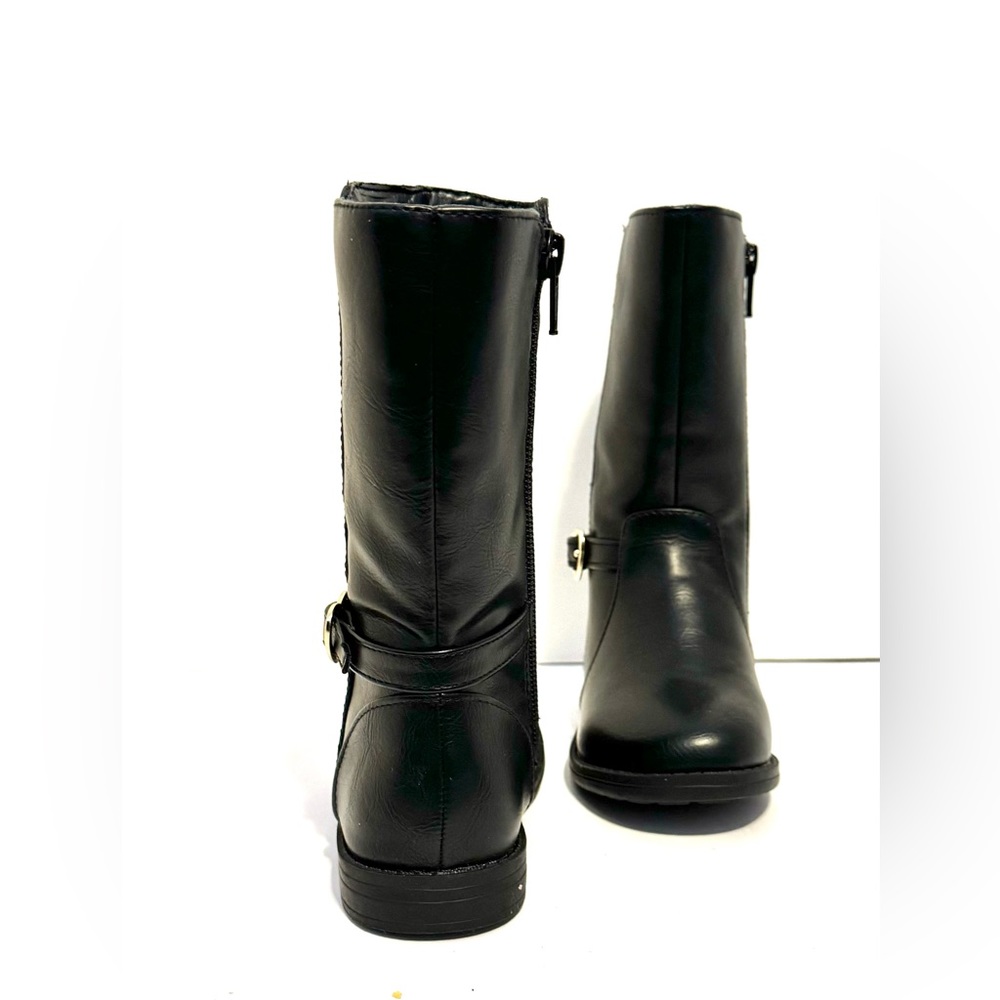 PLACE GIRLS BLACK BOOTS - Picture 10 of 15